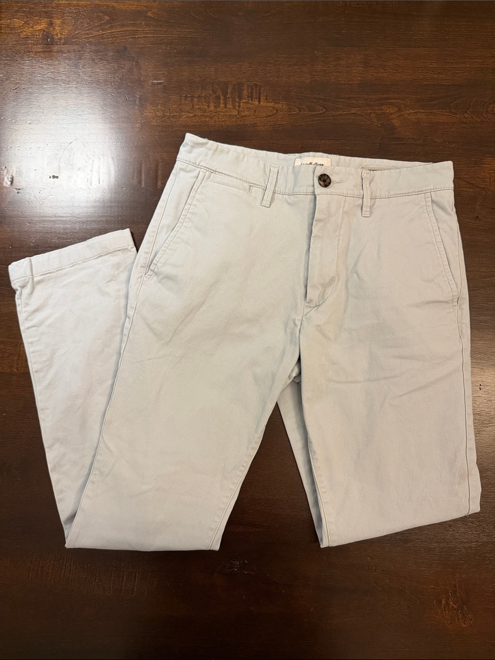 Goodfellow & Co Light Gray Chinos